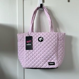 Vooray Naomi Tote in Blushing Barbie